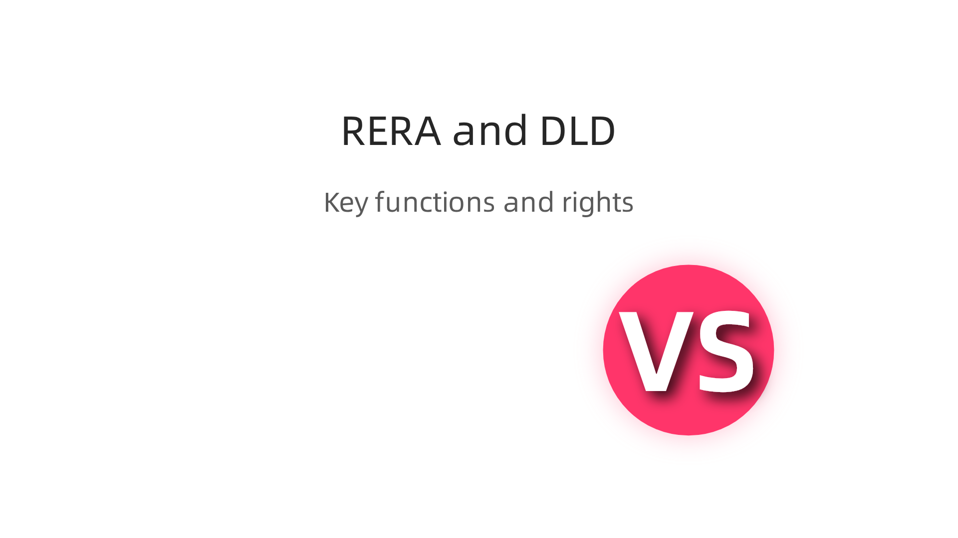 An infographic summarizing the key functions of RERA and DLD in governing Dubai's real estate market and protecting rights.