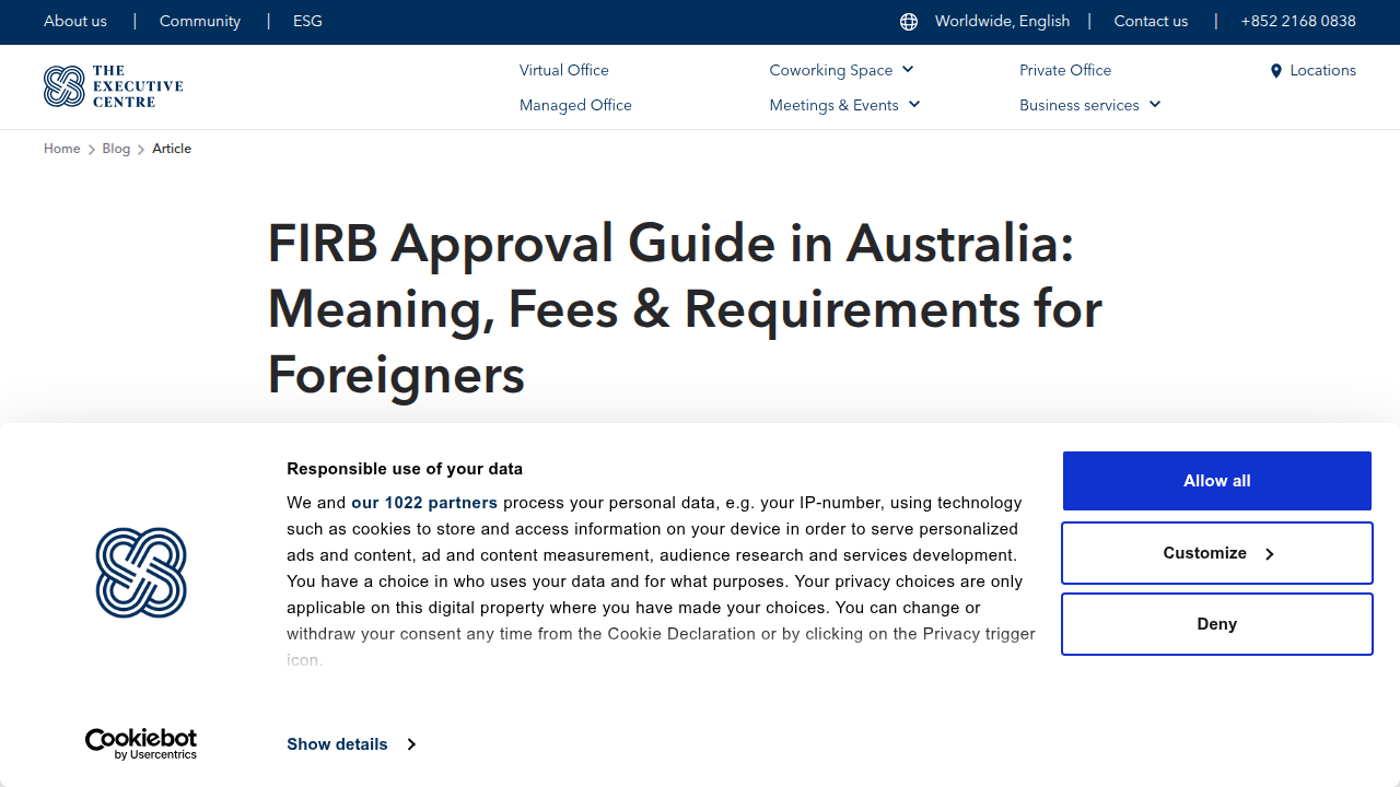 Review the FIRB approval guide for foreign investors in Australian commercial real estate.