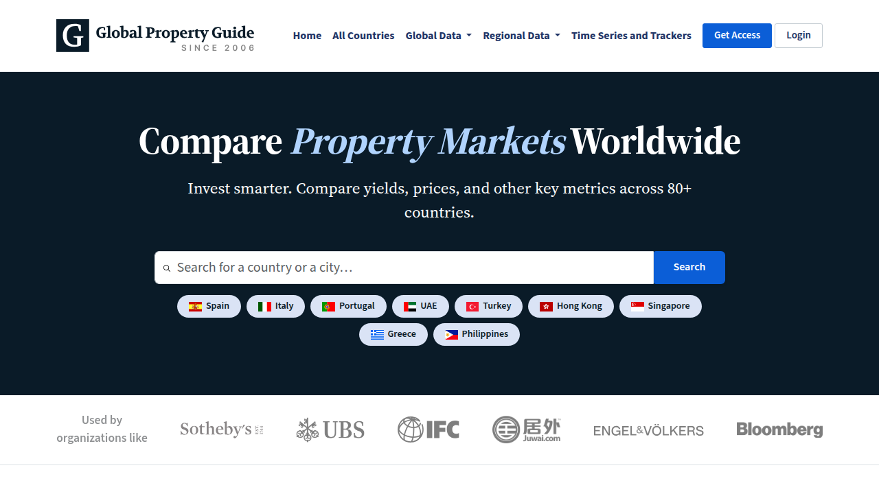 Review property market analysis for the United Arab Emirates on Global Property Guide.