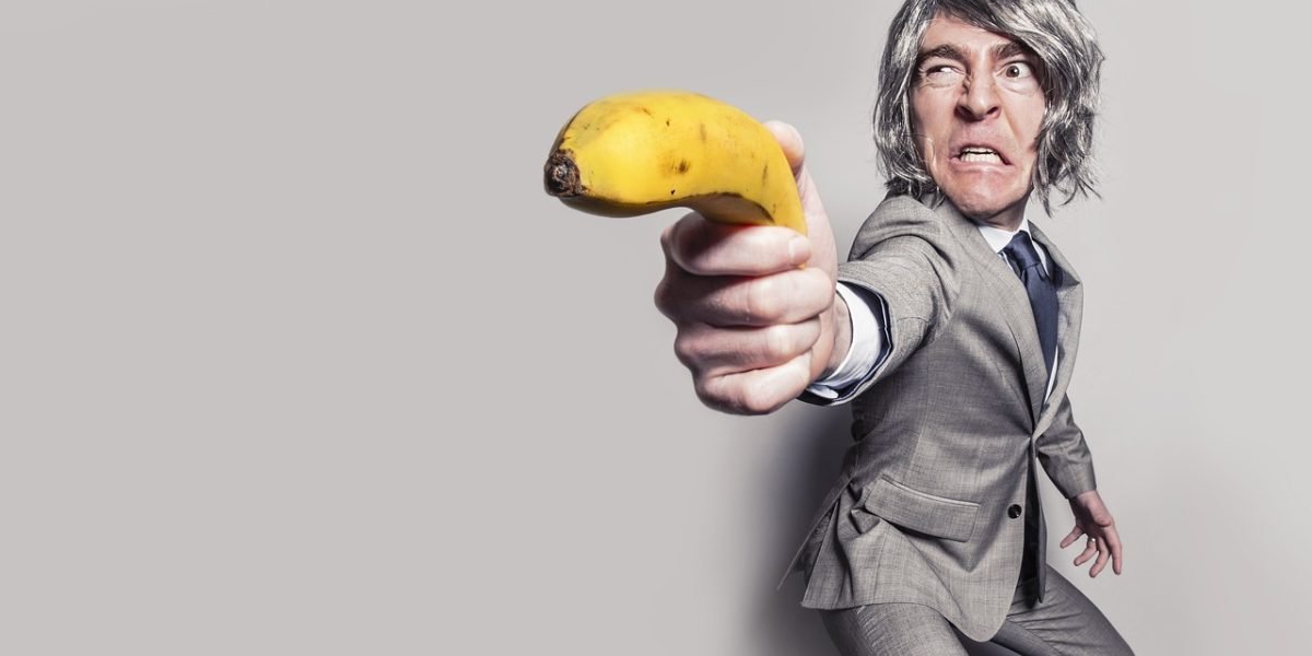 A businessperson confidently making a decision after careful consideration and comparison.